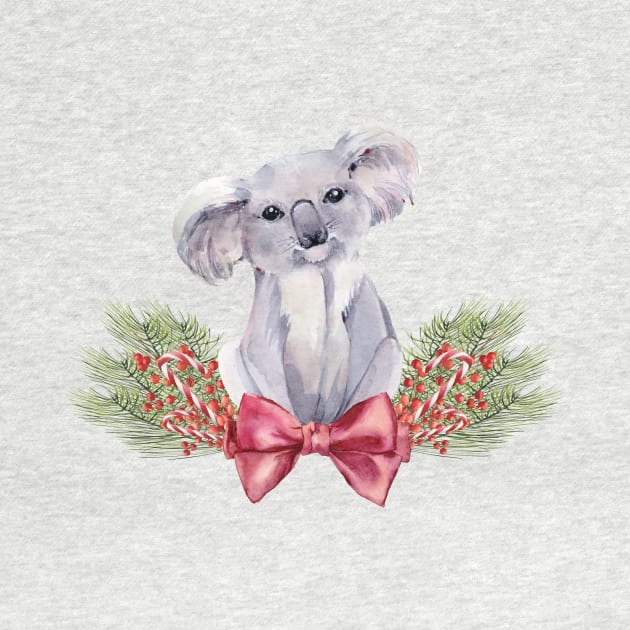 Christmas Koala - An Australian Christmas by annaleebeer